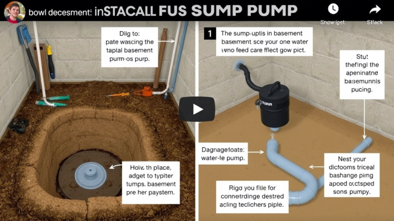 installing sump pump in basement