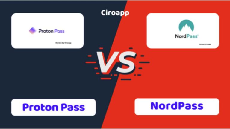 Proton Password vs NordPass